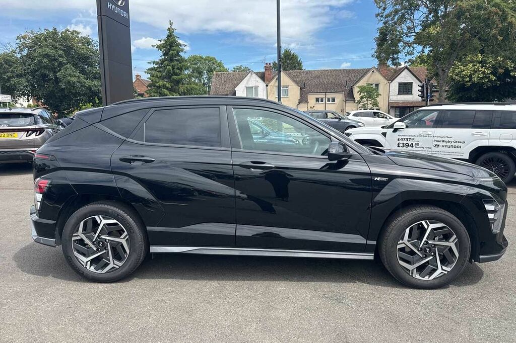 Hyundai Kona 1.6 Hybrid N Line Dct EF25LKM Black #4