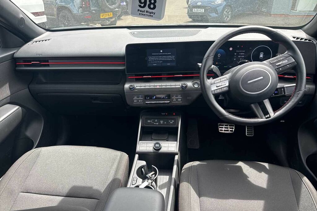 Hyundai Kona 1.6 Hybrid N Line Dct EF25LKM Black #2