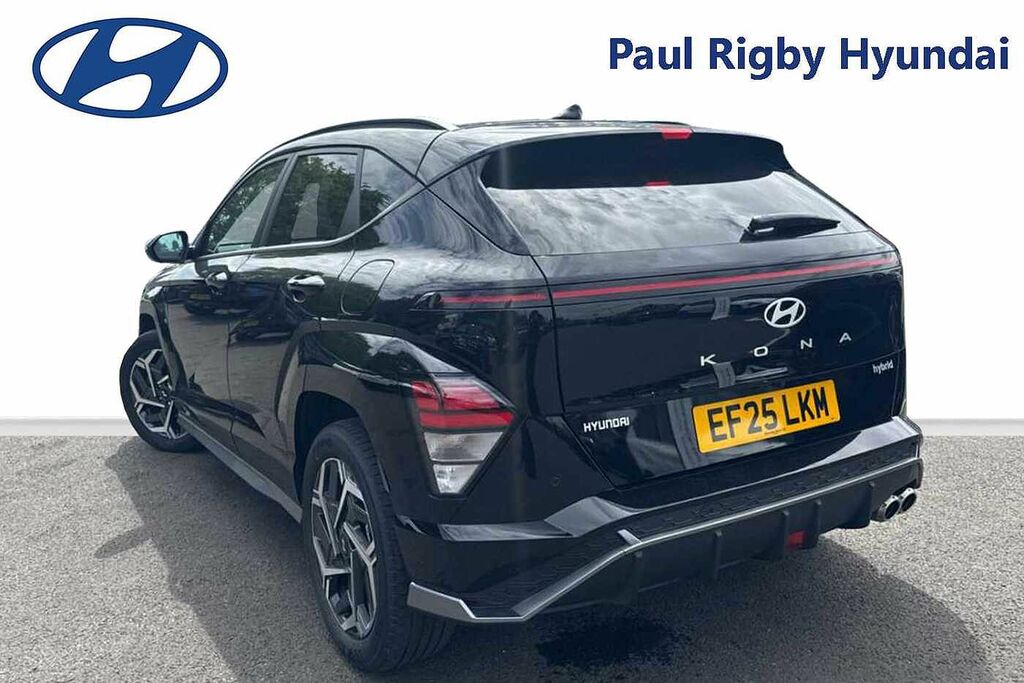Hyundai Kona 1.6 Hybrid N Line Dct EF25LKM Black #3