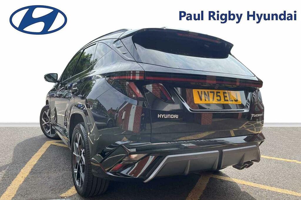 Hyundai Tucson 1.6T Hybrid N Line S VN75ELJ Black #3