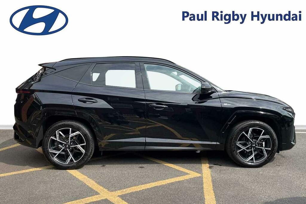 Hyundai Tucson 1.6T Hybrid N Line S VN75ELJ Black #4