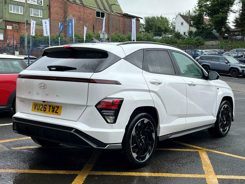Hyundai Kona N Line S 65Kwh VU26TWZ White #2