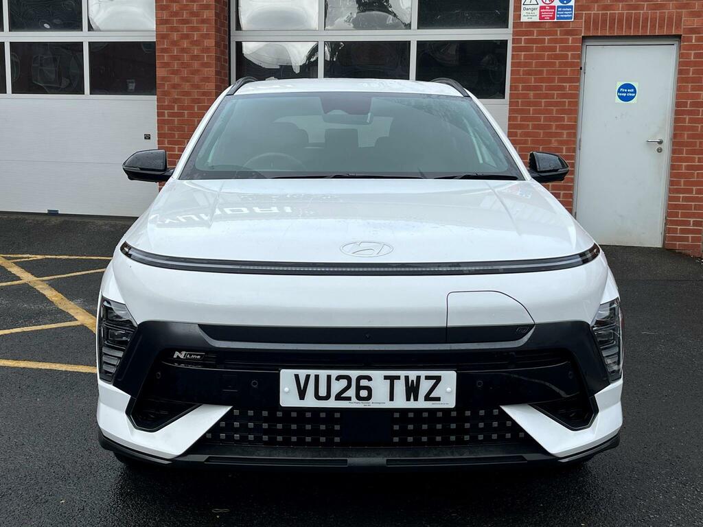Hyundai Kona N Line S 65Kwh VU26TWZ White #3