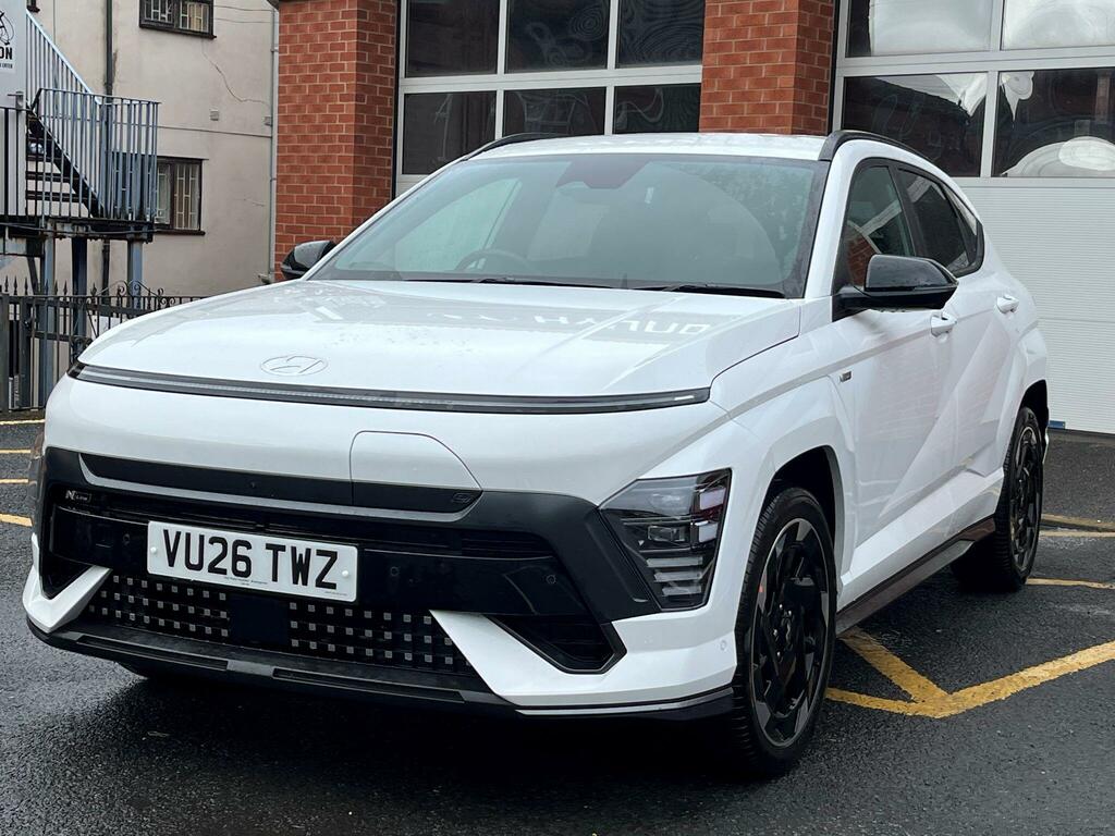Hyundai Kona N Line S 65Kwh VU26TWZ White #4