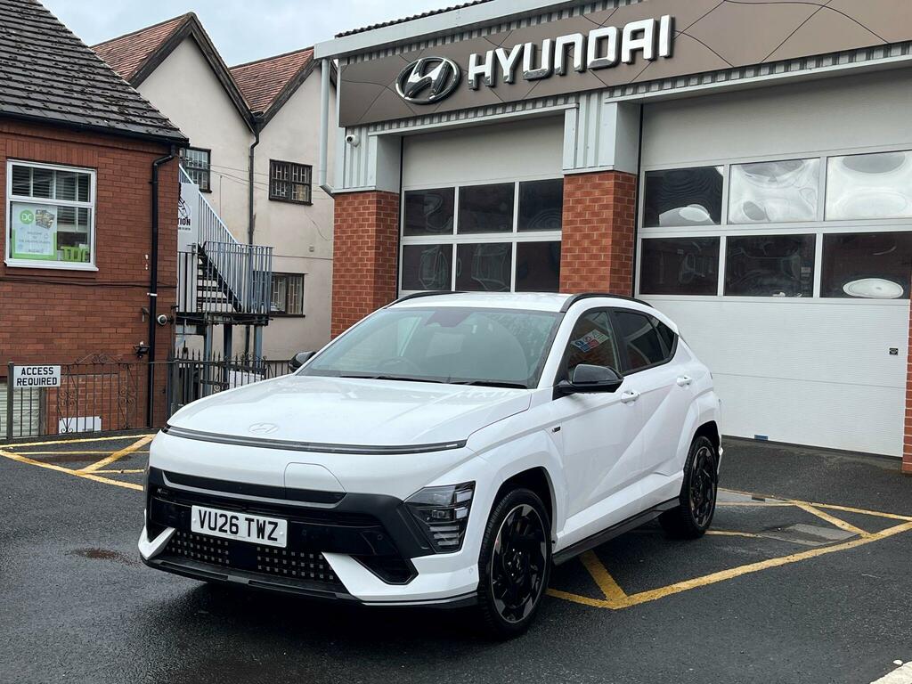Hyundai Kona N Line S 65Kwh VU26TWZ White #5
