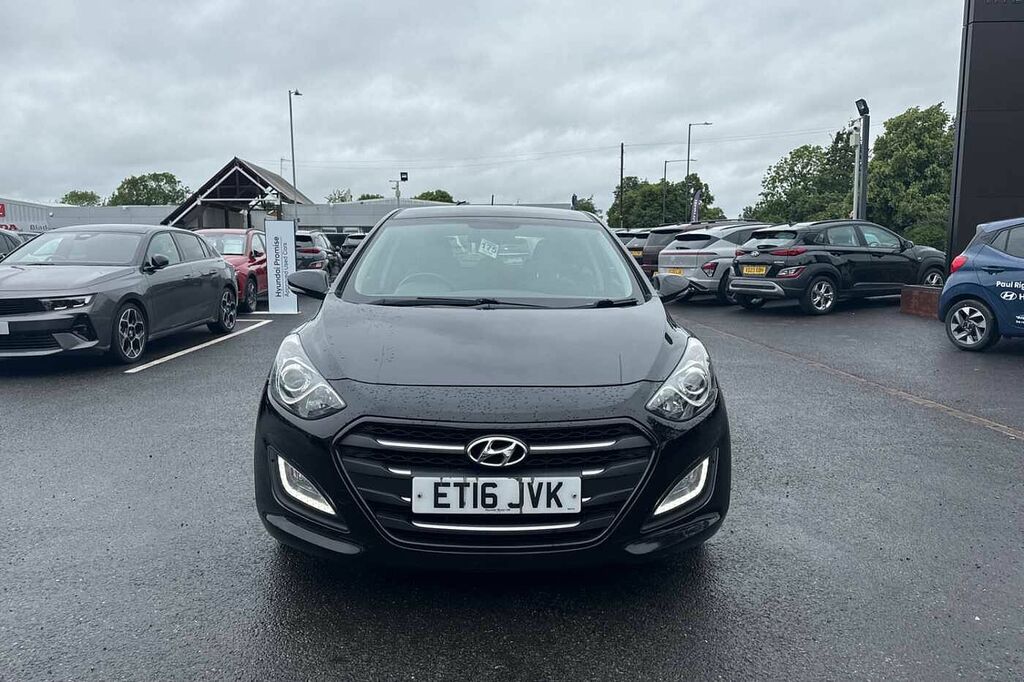 Hyundai I30 1.4 Blue Drive Se Nav ET16JVK Black #6