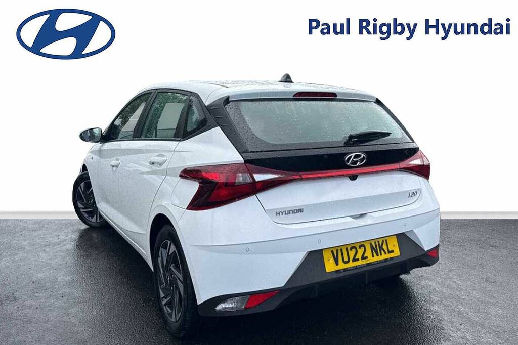 Hyundai I20 1.0T Gdi 48V Mhd Se Connect VU22NKL White #3