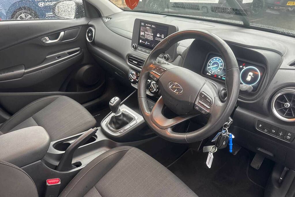 Hyundai Kona 1.0 Tgdi 48V Mhev Se Connect VO23XBH Black #4