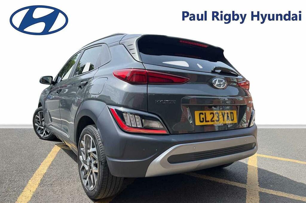 Hyundai Kona 1.6 Gdi Hybrid Premium Dct GL23YAD Grey #3