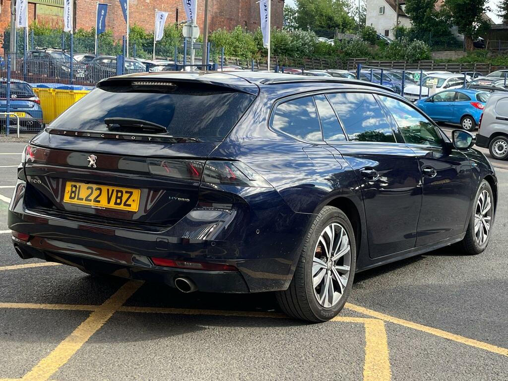 Peugeot 508 1.6 Hybrid Allure Premium E-eat8 Blue #2
