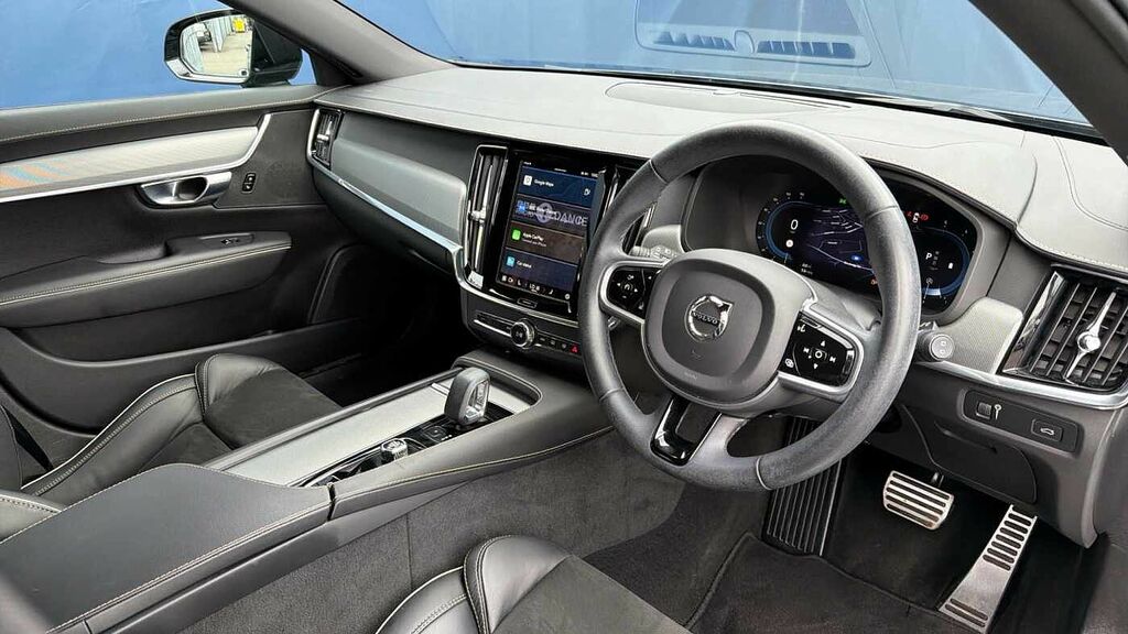Volvo V90 B4 194Bhp R-design Mild Hybrid - Adaptive Cruis FP22HJC Blue #4