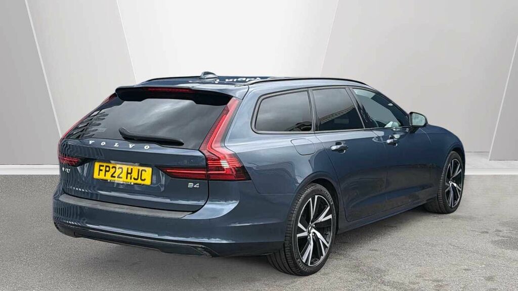 Volvo V90 B4 194Bhp R-design Mild Hybrid - Adaptive Cruis FP22HJC Blue #2