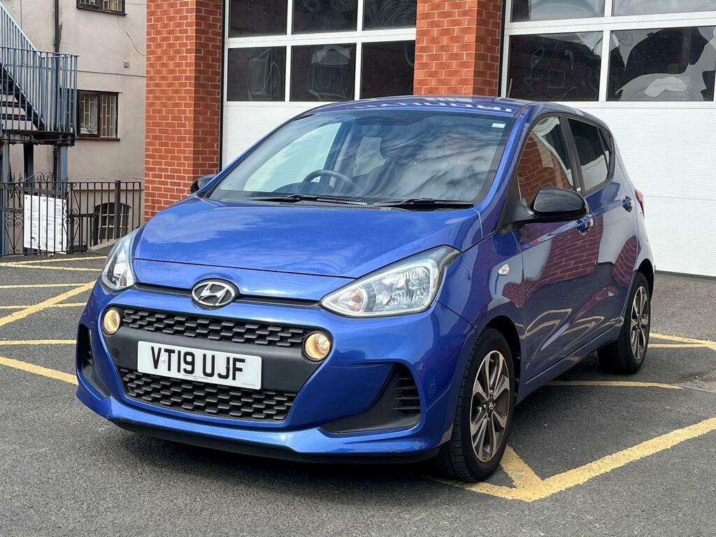 Hyundai I10 Se Blue #4