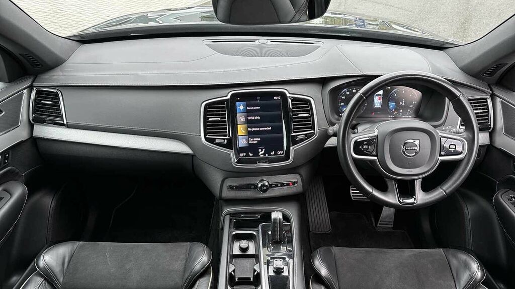 Volvo XC90 R-design, B5 Awd Mild Hybrid, Black #5