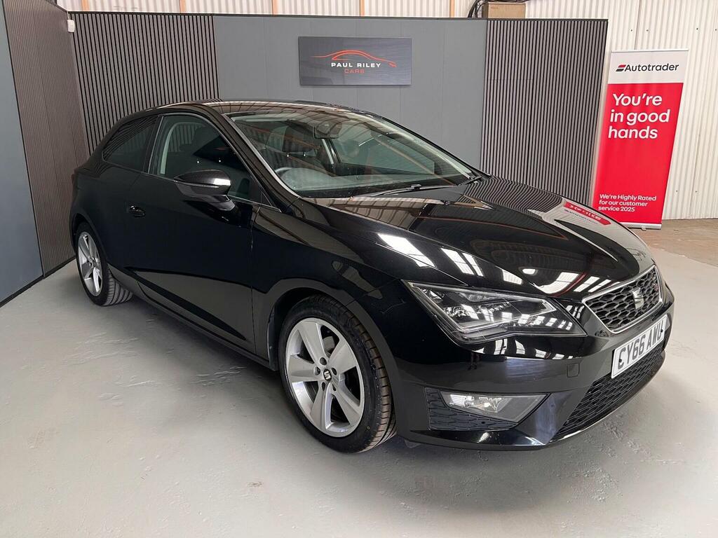 Seat Leon Hatchback 1.4 Ecotsi Fr Technology Sport Coupe Eur Black