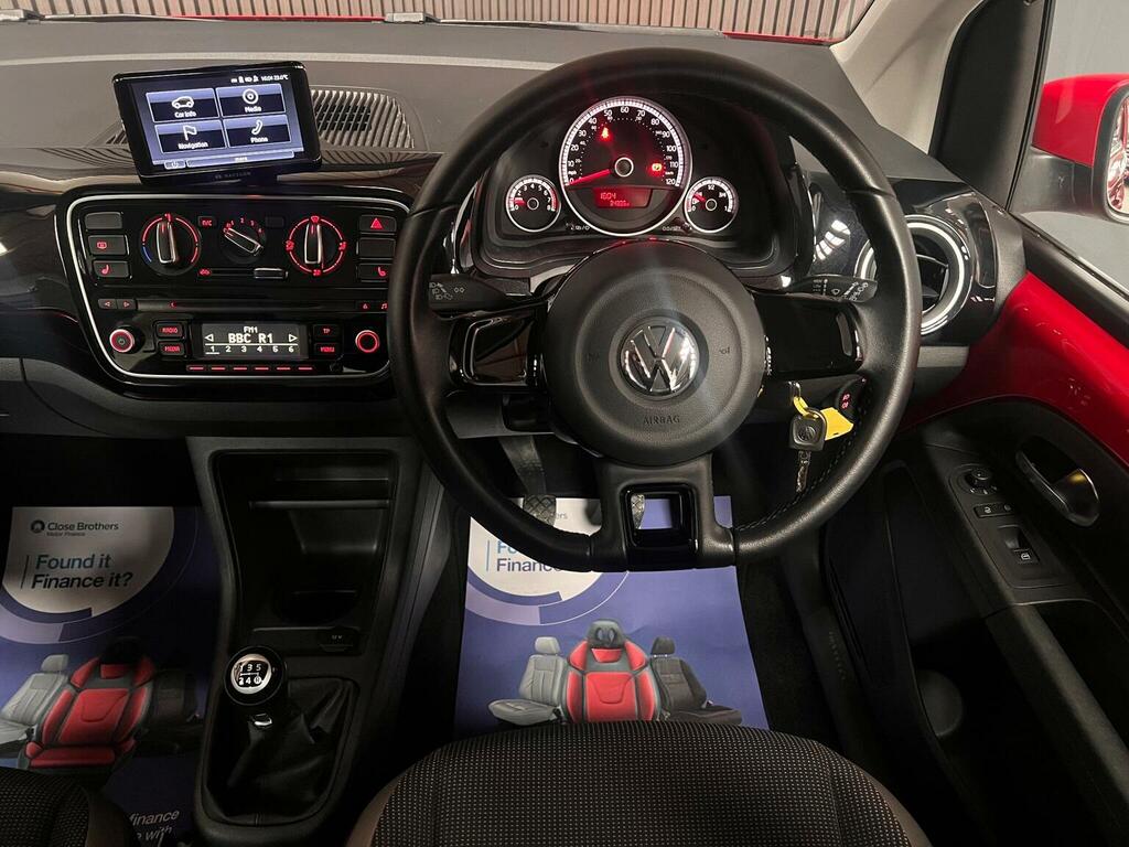 Volkswagen Up Hatchback White #17