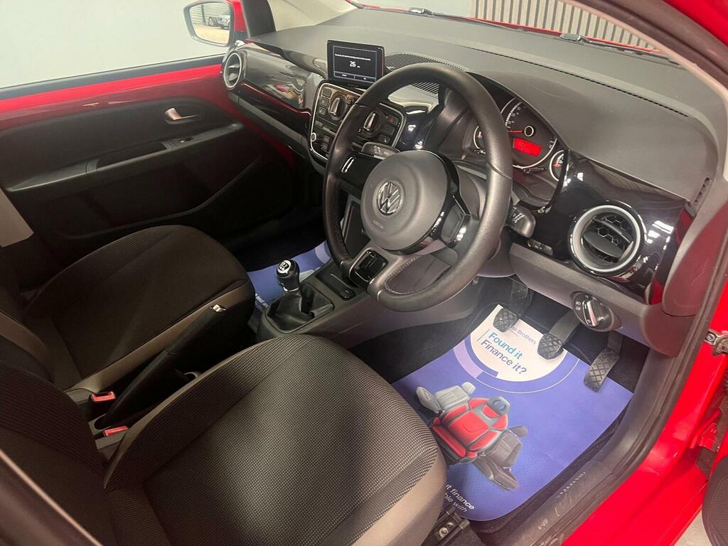 Volkswagen Up Hatchback White #12