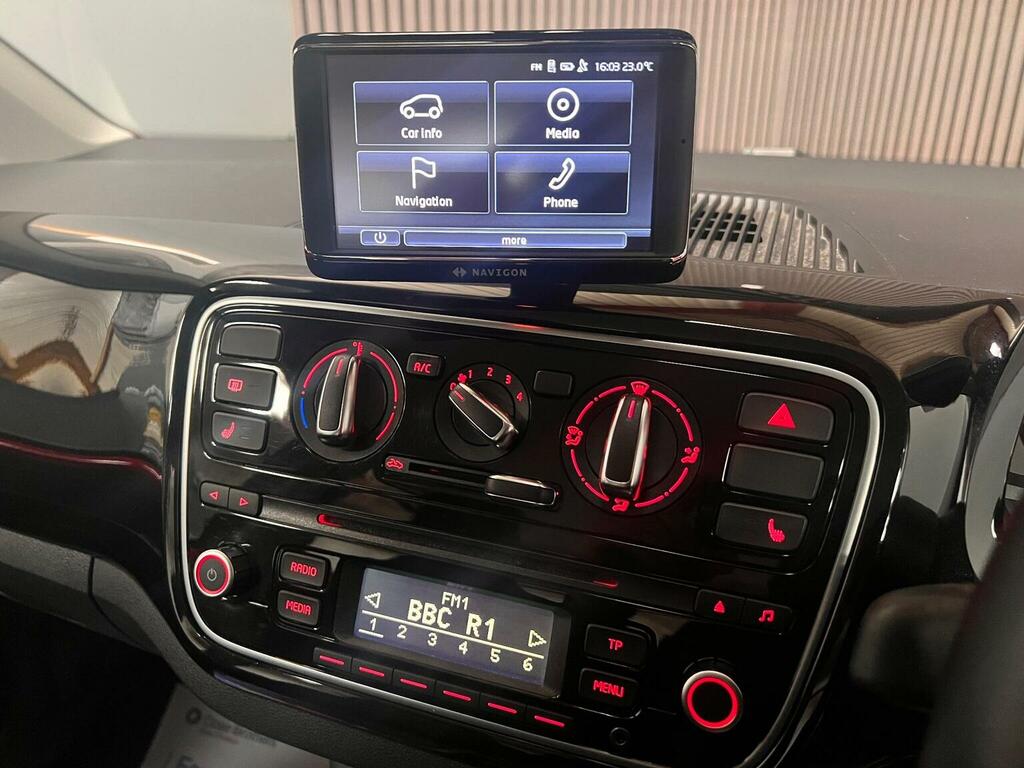 Volkswagen Up Hatchback White #20