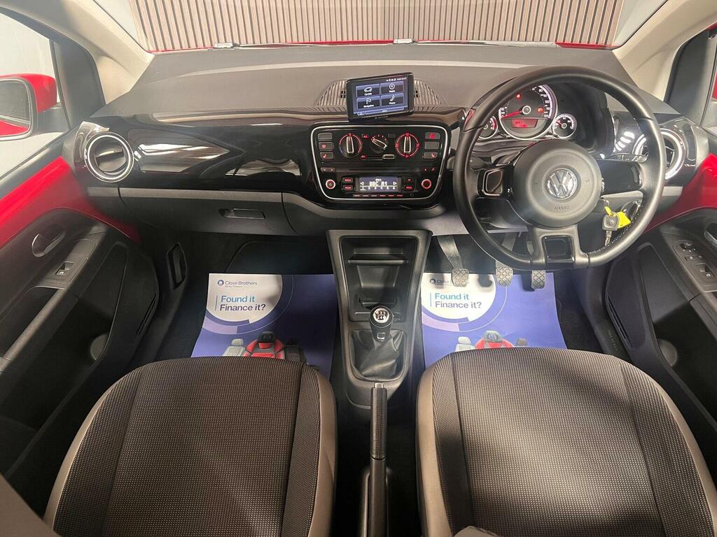 Volkswagen Up Hatchback White #13