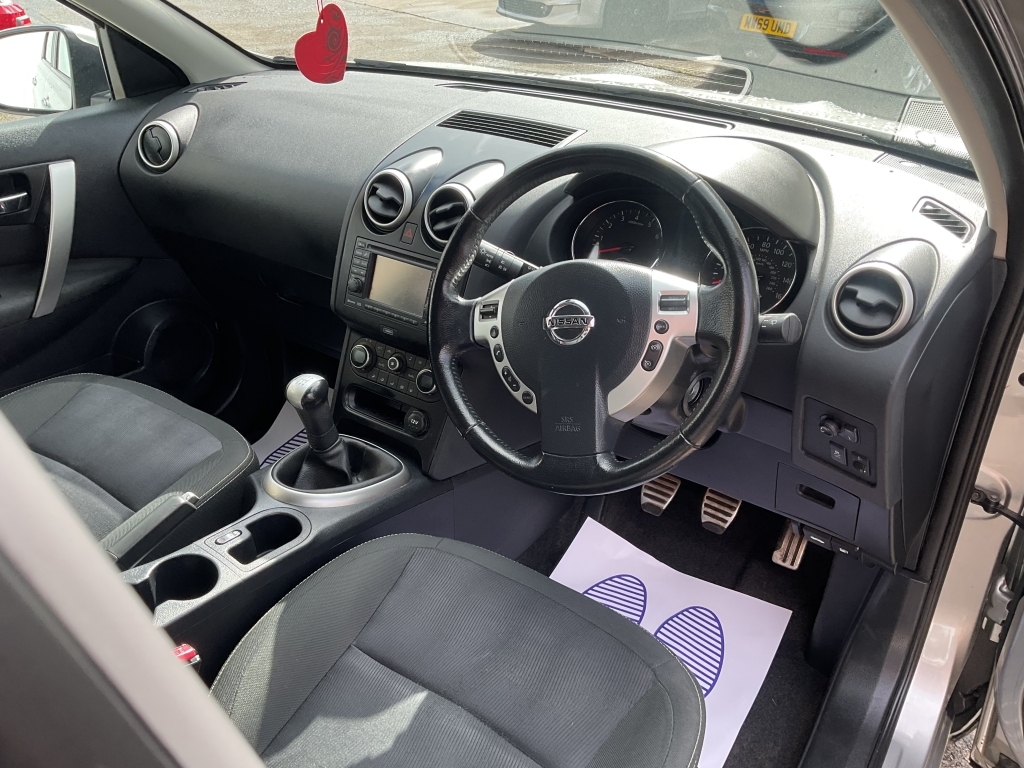 Nissan Qashqai 1.5 Dci 110 Acenta Pan Roof Zero Deposit 165 P White #5