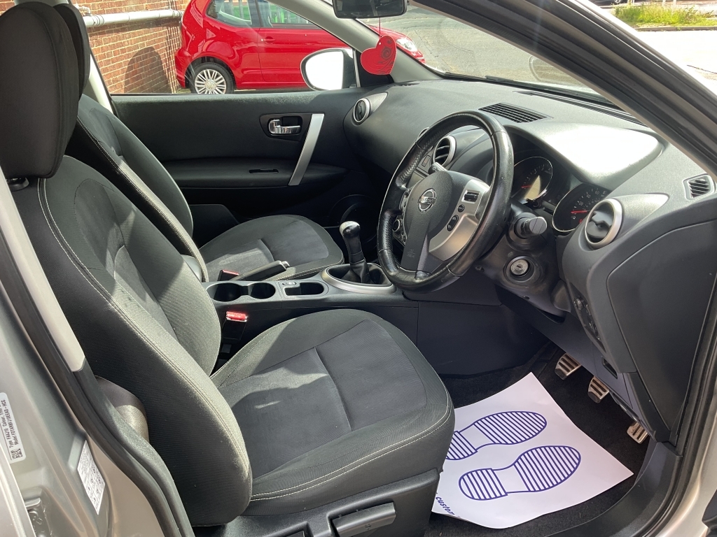Nissan Qashqai 1.5 Dci 110 Acenta Pan Roof Zero Deposit 165 P White #4