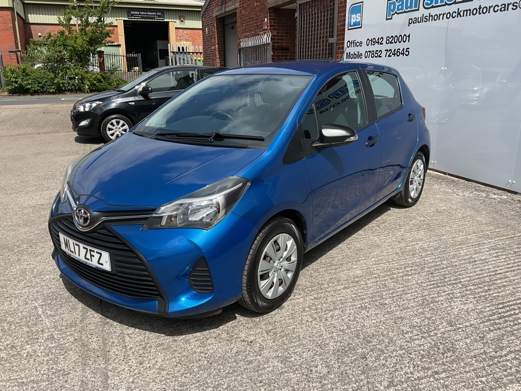 Toyota Yaris Hatchback 1.0 Vvt-i Active Blue #2