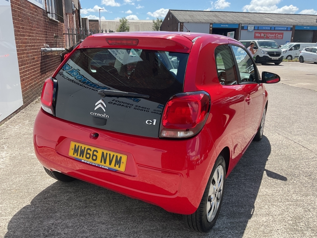 Citroen C1 Hatchback 1.0 Feel Red #5