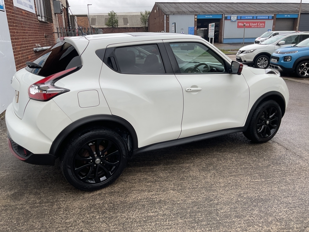 Nissan Juke Hatchback 1.2 Tekna Dig-t White #5
