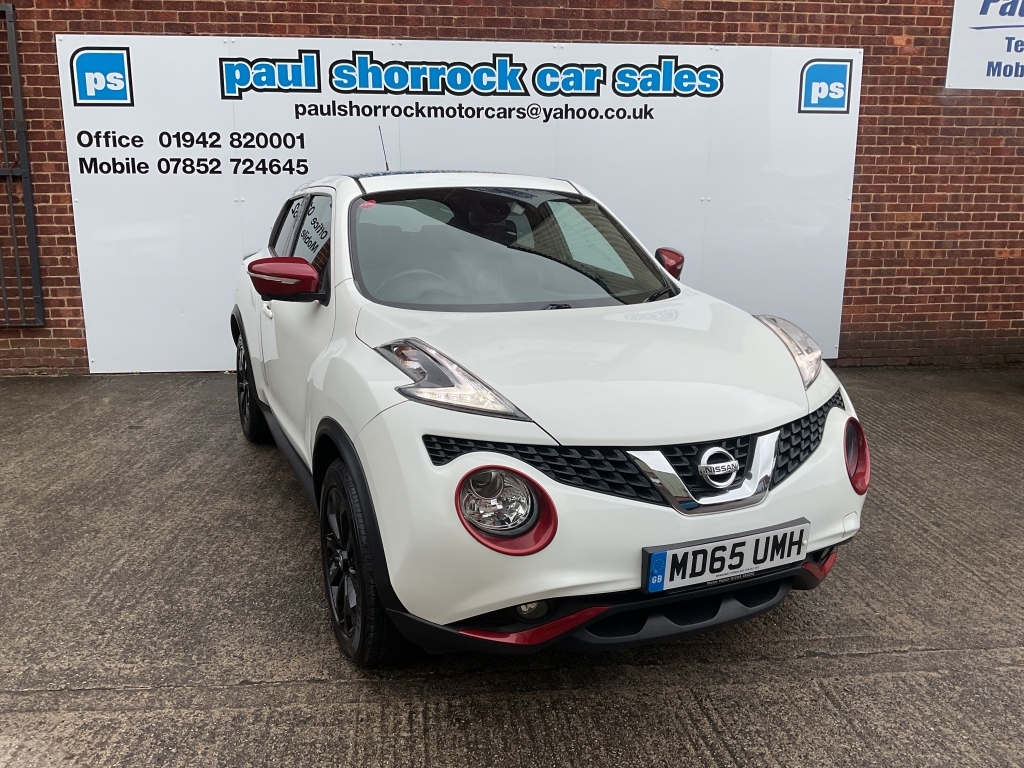 Nissan Juke Hatchback 1.2 Tekna Dig-t White