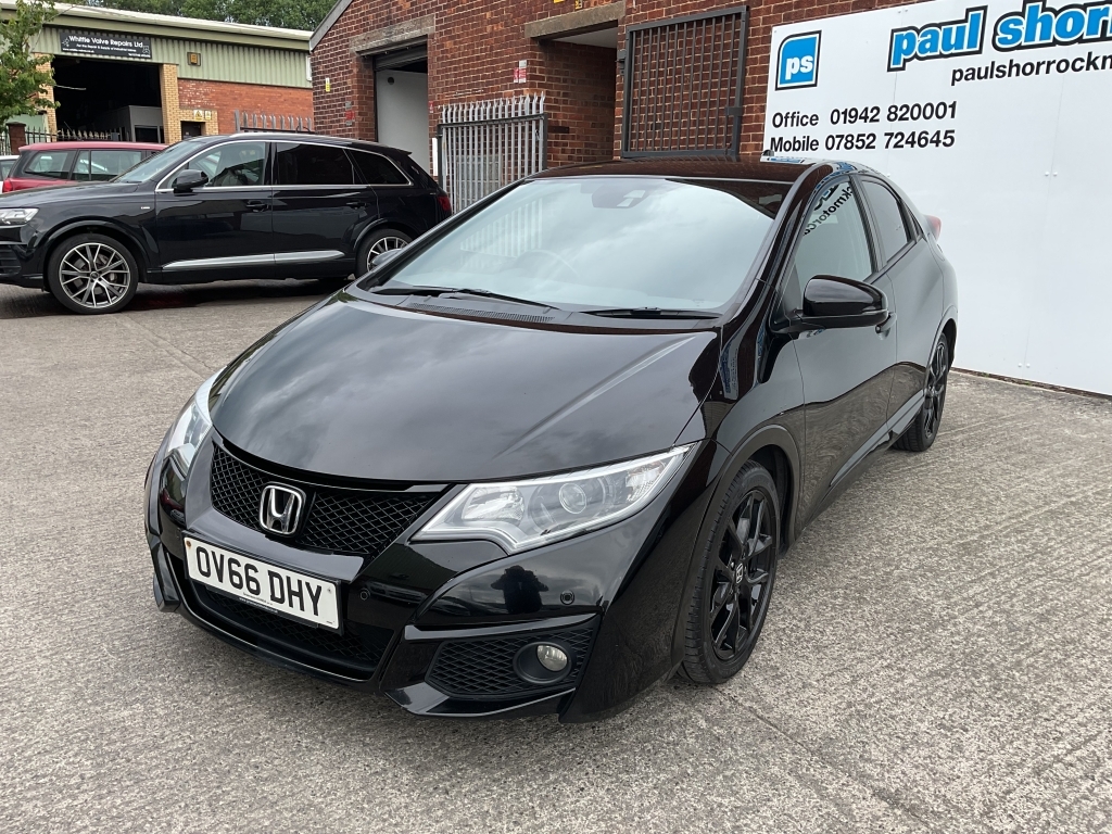 Honda Civic Hatchback 1.6 I-dtec Sport Black #3
