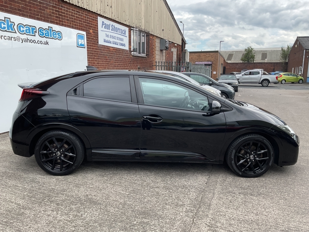 Honda Civic Hatchback 1.6 I-dtec Sport Black #6