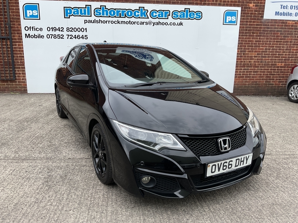 Honda Civic Hatchback 1.6 I-dtec Sport Black