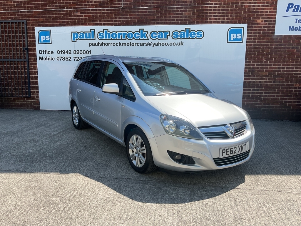 Vauxhall Zafira Mpv 1.6 Excite Silver