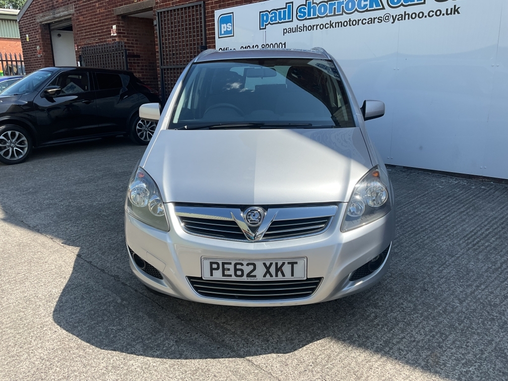 Vauxhall Zafira Mpv 1.6 Excite Silver #2
