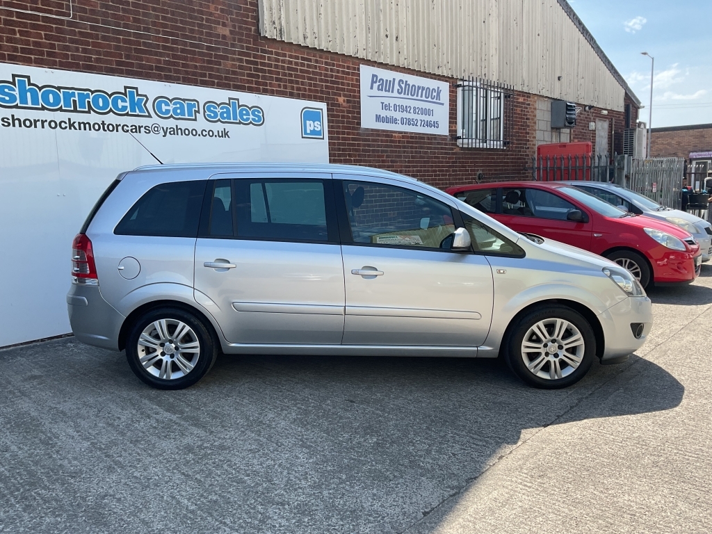 Vauxhall Zafira Mpv 1.6 Excite Silver #3