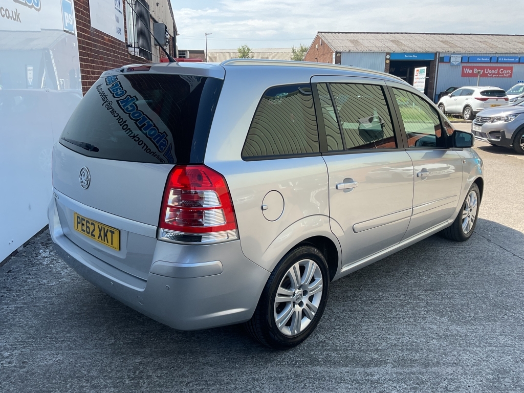 Vauxhall Zafira Mpv 1.6 Excite Silver #4