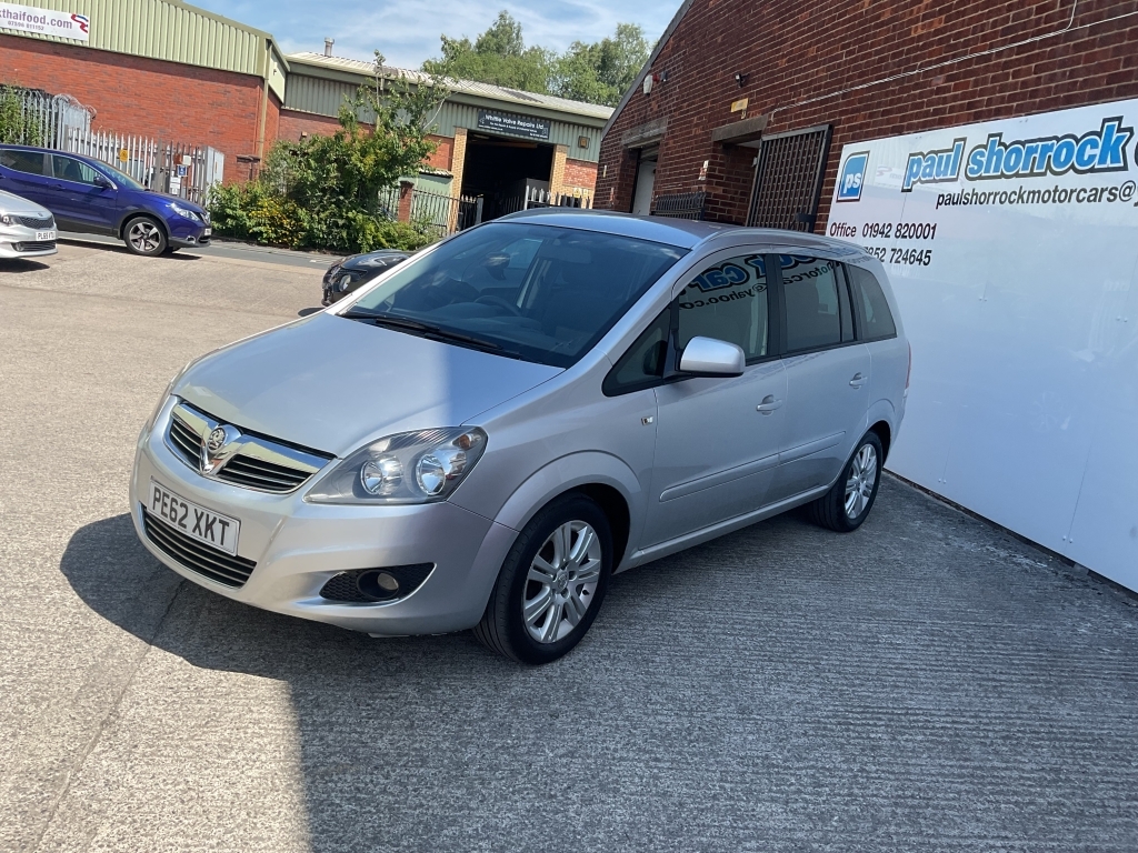 Vauxhall Zafira Mpv 1.6 Excite Silver #6