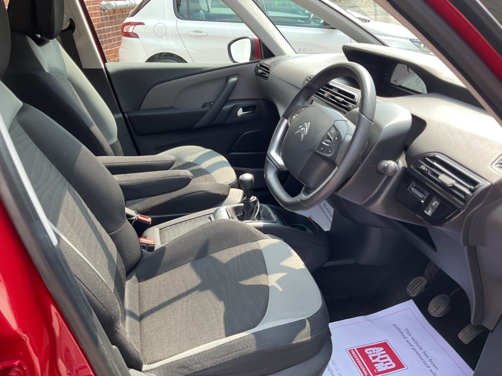 Citroen Grand C4 Picasso Grand Picasso 1.6 Bluehdi Vtr Plus Red #6