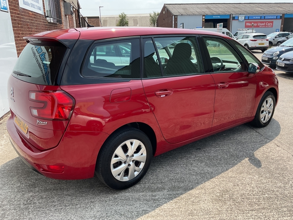 Citroen Grand C4 Picasso Grand Picasso 1.6 Bluehdi Vtr Plus Red #5