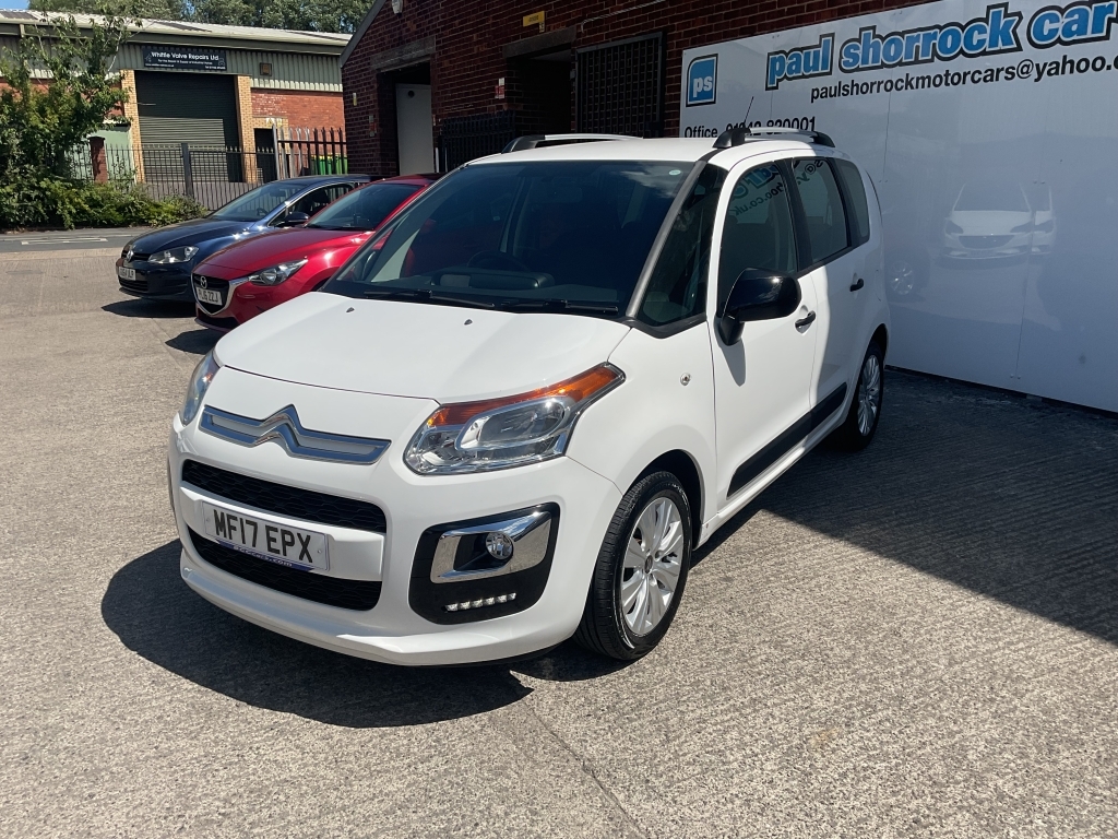 Citroen C3 Picasso Mpv 1.6 Bluehdi Edition White #2