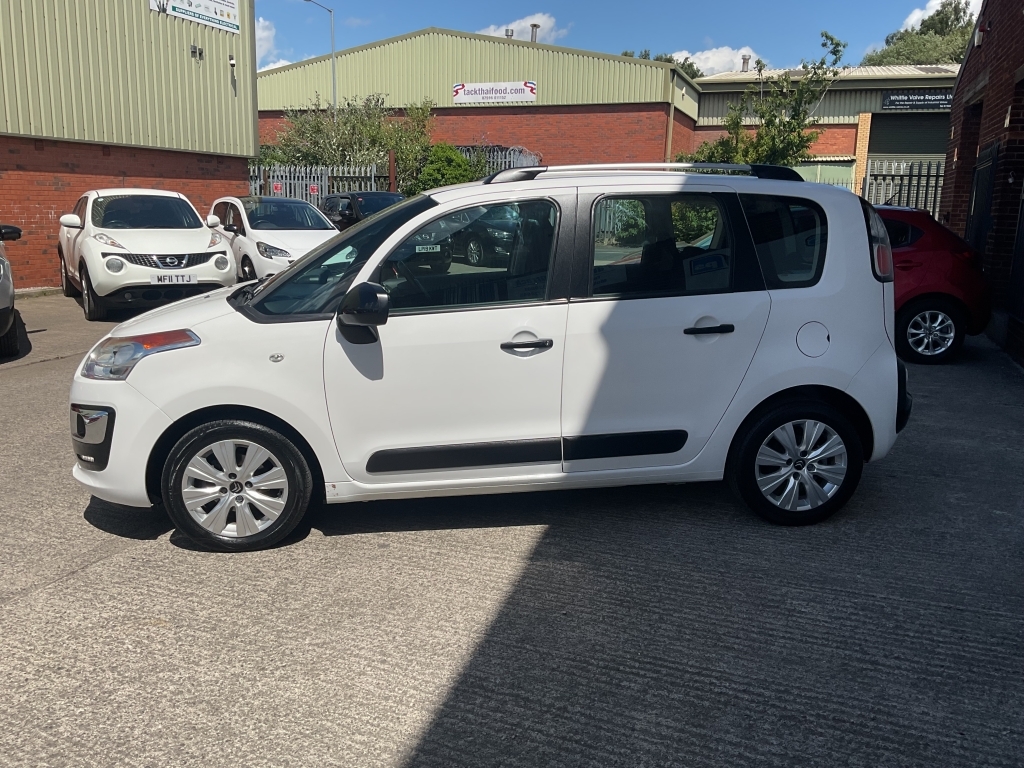 Citroen C3 Picasso Mpv 1.6 Bluehdi Edition White #3