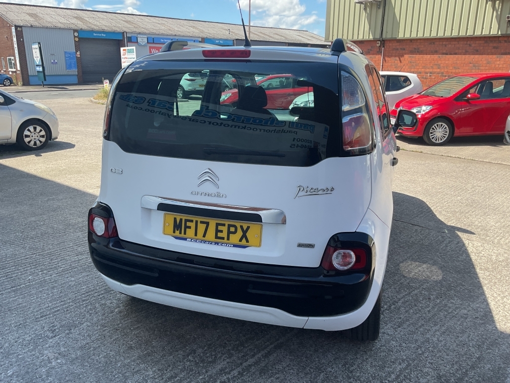 Citroen C3 Picasso Mpv 1.6 Bluehdi Edition White #4