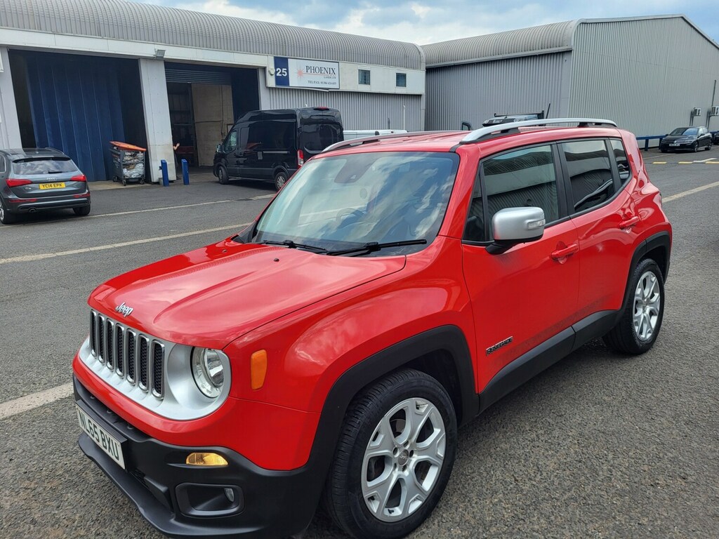 Jeep Renegade 1.4 Multiair Limited Ddct Red #4