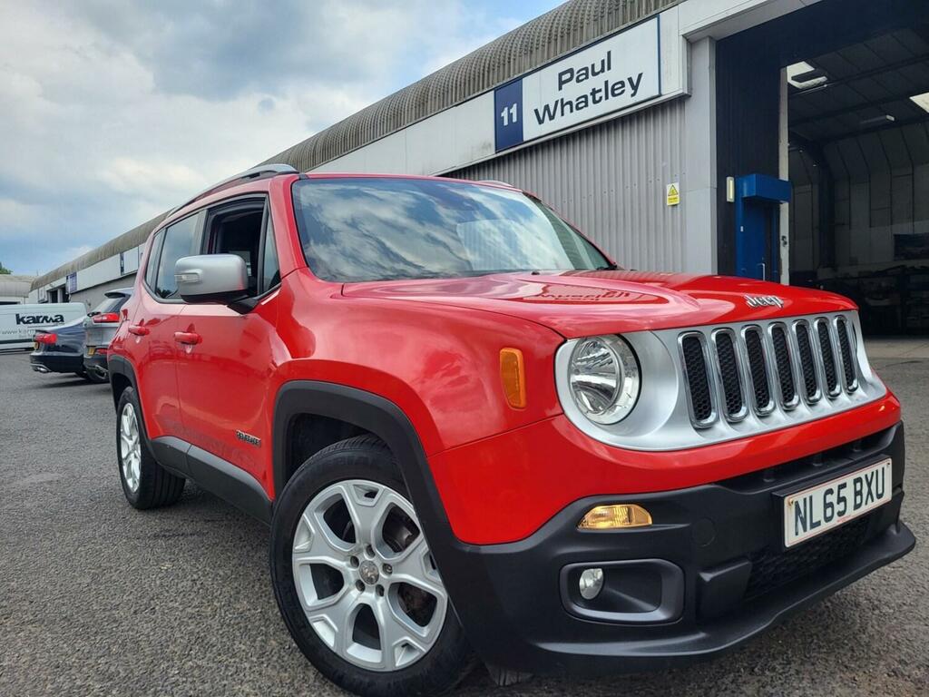 Jeep Renegade 1.4 Multiair Limited Ddct Red