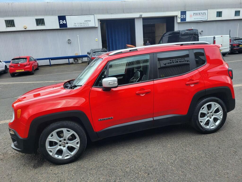 Jeep Renegade 1.4 Multiair Limited Ddct Red #6