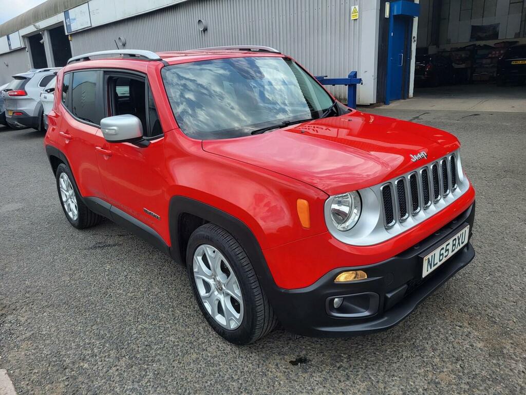 Jeep Renegade 1.4 Multiair Limited Ddct Red #5