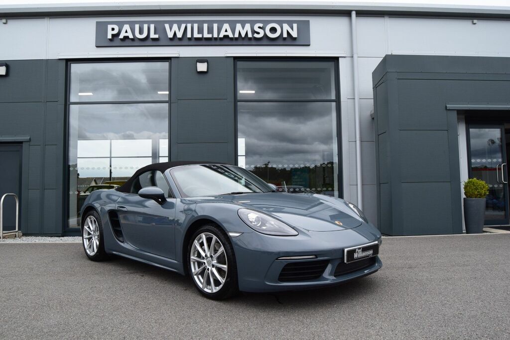 Porsche 718 Boxster 2.0T Convertible Pdk Euro 6 S S 300 Blue