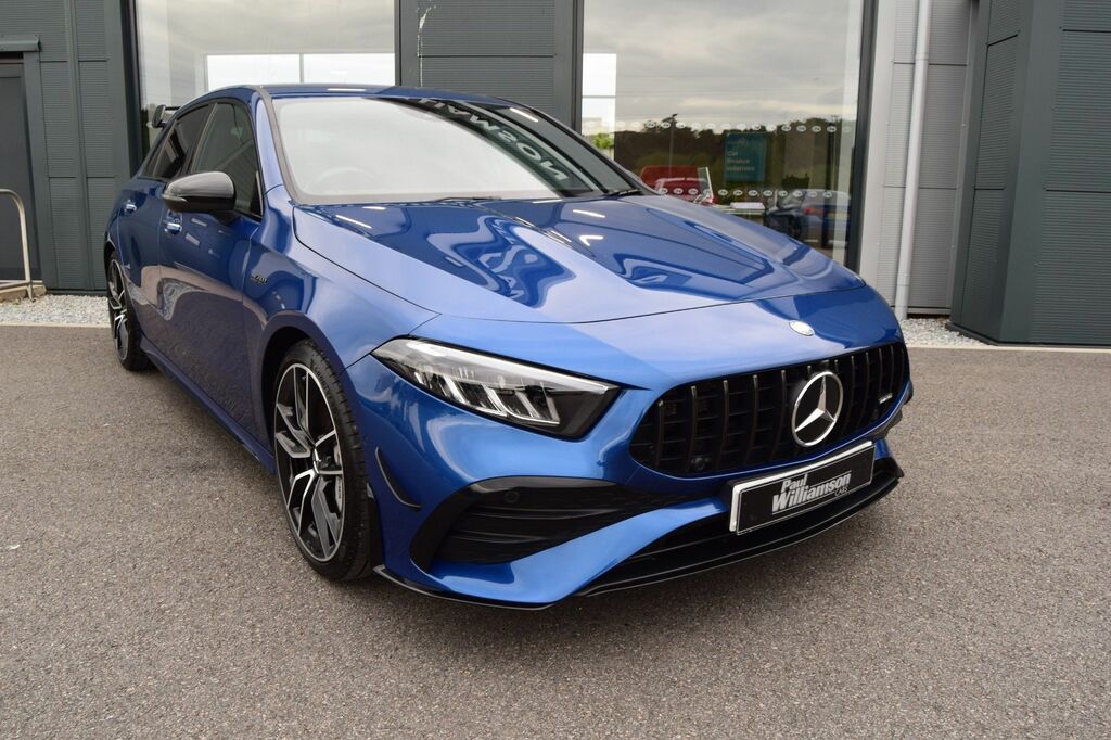 Mercedes-Benz A Class 2.0 A35h Mhev Amg Touring Edition Hatchback Pe MV24FBE Blue #3