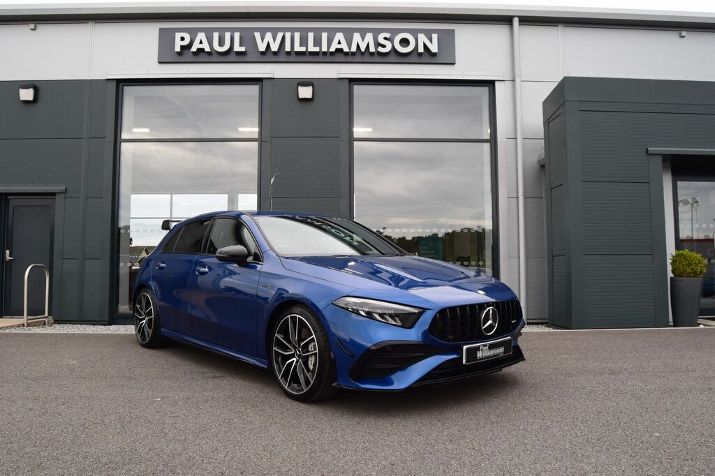 Mercedes-Benz A Class 2.0 A35h Mhev Amg Touring Edition Hatchback Pe MV24FBE Blue