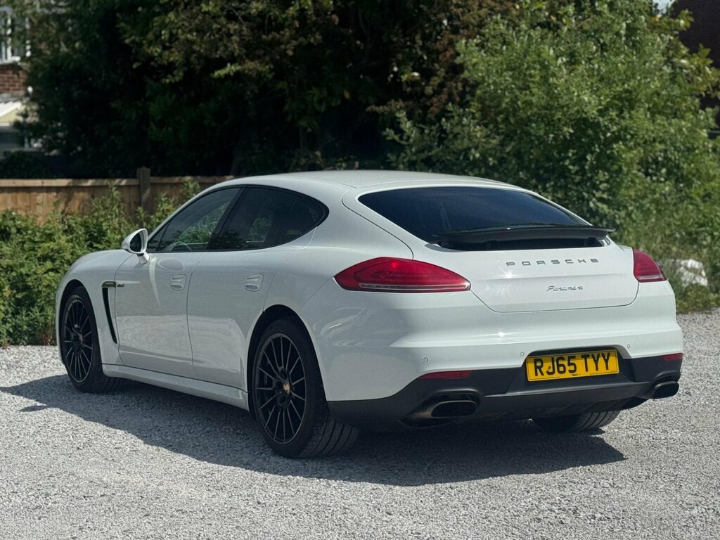Porsche Panamera 3.0D V6 Tiptronics Euro 5 Ss RJ65TYY White #6